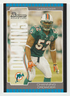 Channing Crowder RC - Miami Dolphins (NFL Football Card) 2005 Bowman # 206 Mint