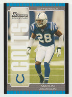 Marlin Jackson RC - Indianapolis Colts (NFL Football Card) 2005 Bowman # 208 Mint