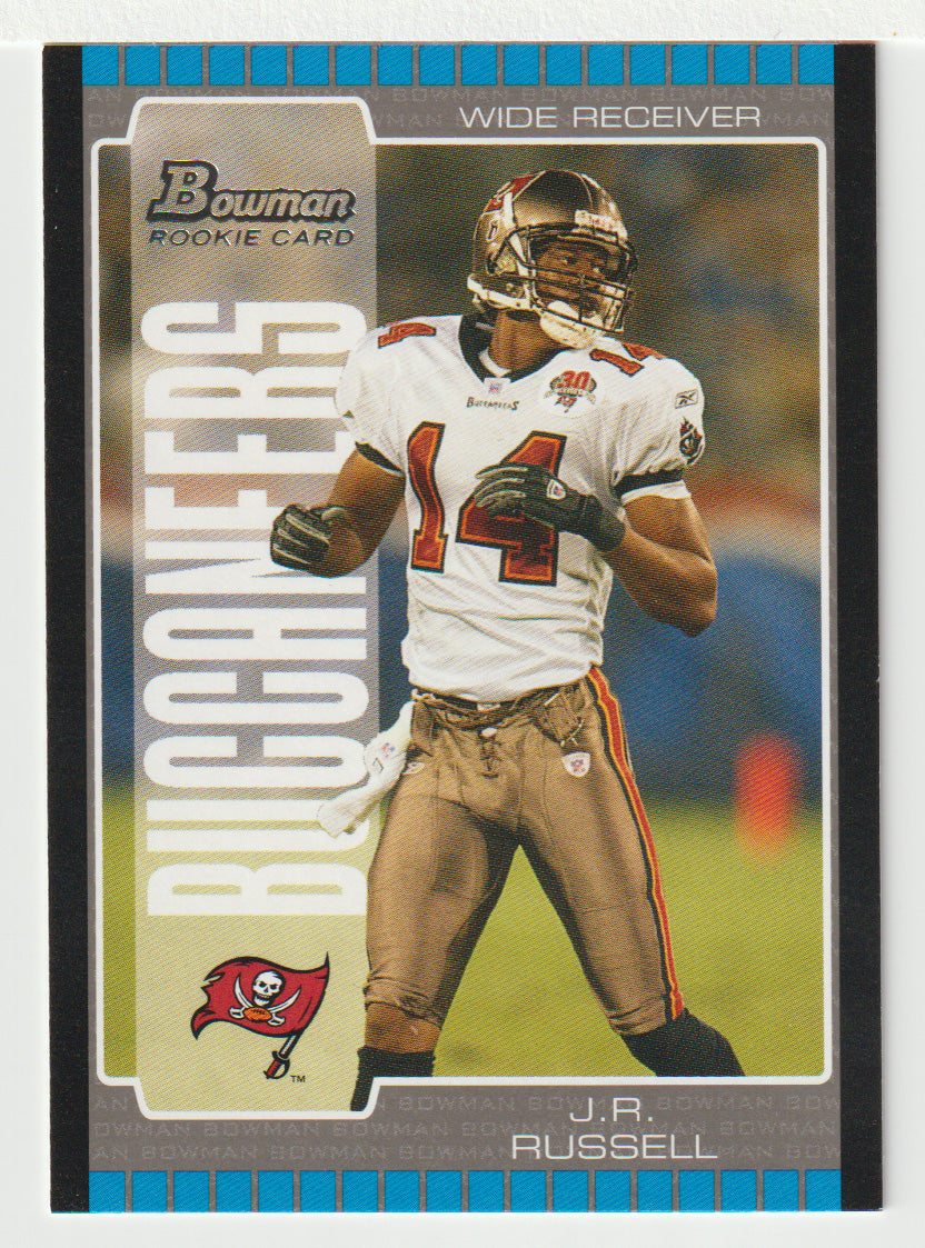 J.R. Russell RC - Tampa Bay Buccaneers (NFL Football Card) 2005 Bowman # 211 Mint