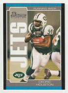 Cedric Houston RC - New York Jets (NFL Football Card) 2005 Bowman # 212 Mint