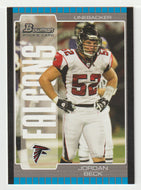 Jordan Beck RC - Atlanta Falcons (NFL Football Card) 2005 Bowman # 229 Mint