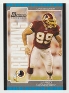 Jared Newberry RC - Washington Redskins (NFL Football Card) 2005 Bowman # 241 Mint