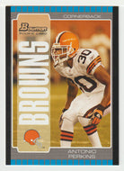 Antonio Perkins RC - Cleveland Browns (NFL Football Card) 2005 Bowman # 256 Mint
