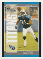Marcus Randall RC - Tennessee Titans (NFL Football Card) 2005 Bowman # 265 Mint