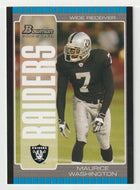 Maurice Washington RC - Oakland Raiders (NFL Football Card) 2005 Bowman # 274 Mint
