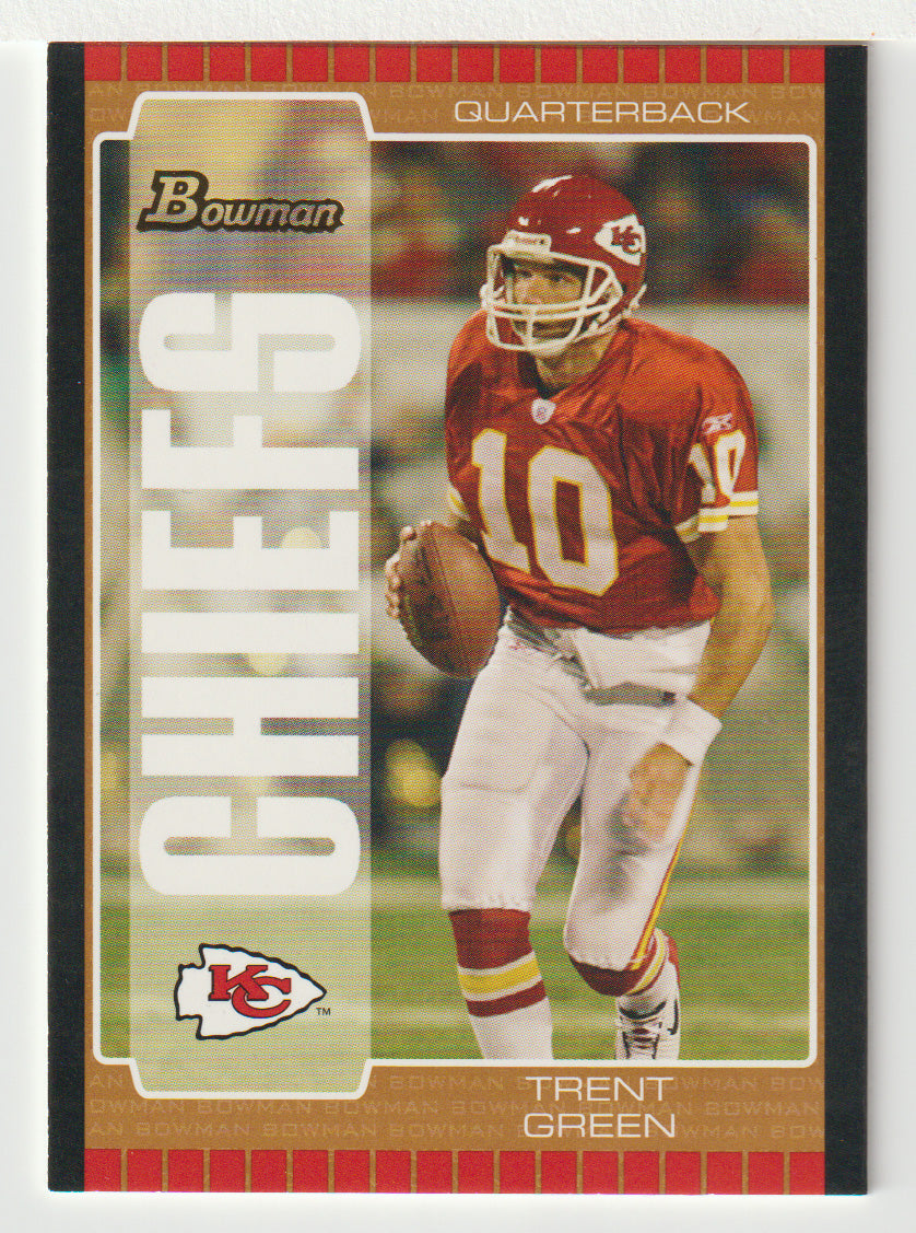 Trent Green - Kansas City Chiefs - Bronze (NFL Football Card) 2005 Bowman # 10 Mint