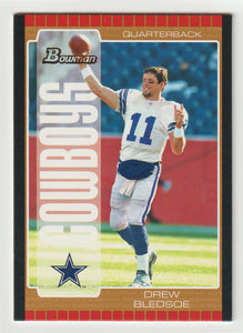 Drew Bledsoe - Dallas Cowboys - Bronze (NFL Football Card) 2005 Bowman # 11 Mint