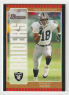 Randy Moss - Oakland Raiders - Bronze (NFL Football Card) 2005 Bowman # 12 Mint