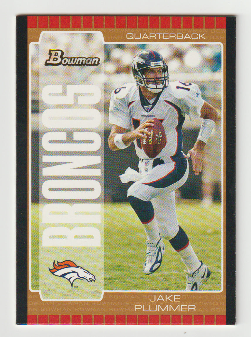 Jake Plummer - Denver Broncos - Bronze (NFL Football Card) 2005 Bowman # 16 Mint