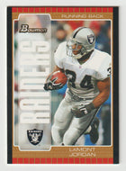 LaMont Jordan - Oakland Raiders - Bronze (NFL Football Card) 2005 Bowman # 26 Mint