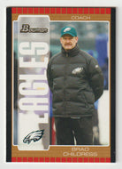 Brad Childress - Philadelphia Eagles - Coach - Bronze (NFL Football Card) 2005 Bowman # 43 Mint