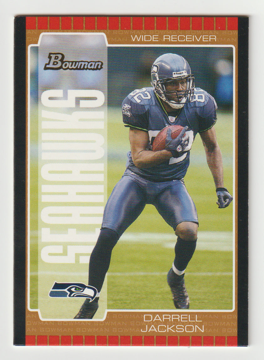 Darrell Jackson - Seattle Seahawks - Bronze (NFL Football Card) 2005 Bowman # 80 Mint
