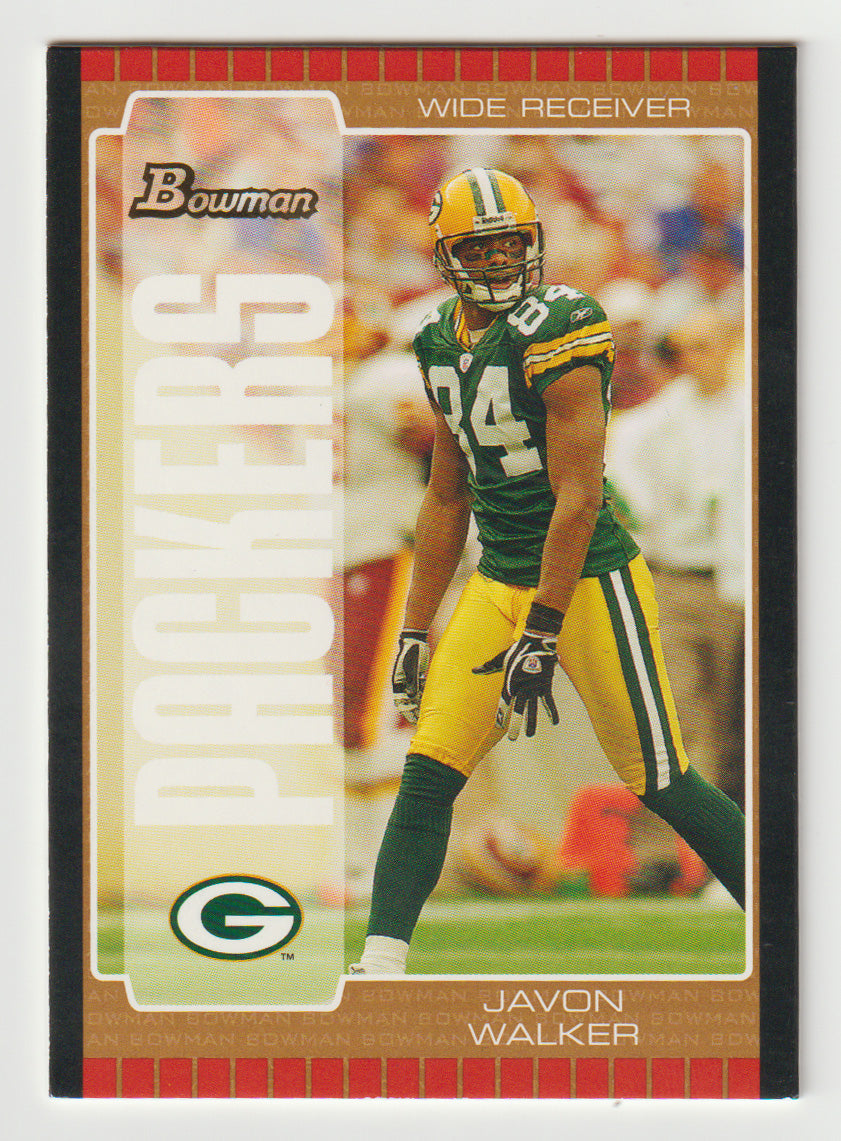 Javon Walker - Green Bay Packers - Bronze (NFL Football Card) 2005 Bowman # 99 Mint