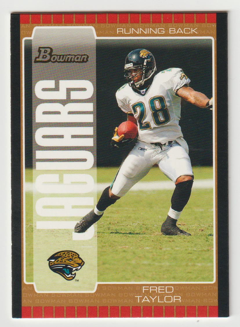Fred Taylor - Jacksonville Jaguars - Bronze (NFL Football Card) 2005 Bowman # 103 Mint