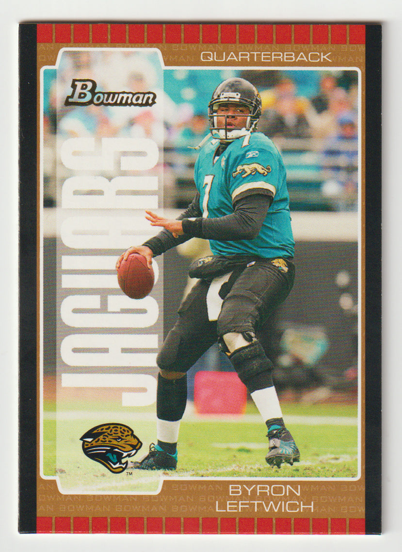 Byron Leftwich - Jacksonville Jaguars - Bronze (NFL Football Card) 2005 Bowman # 104 Mint