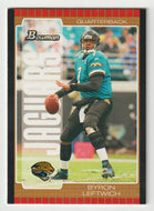 Byron Leftwich - Jacksonville Jaguars - Bronze (NFL Football Card) 2005 Bowman # 104 Mint