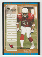 Antrel Rolle - Arizona Cardinals - Bronze (NFL Football Card) 2005 Bowman # 127 Mint