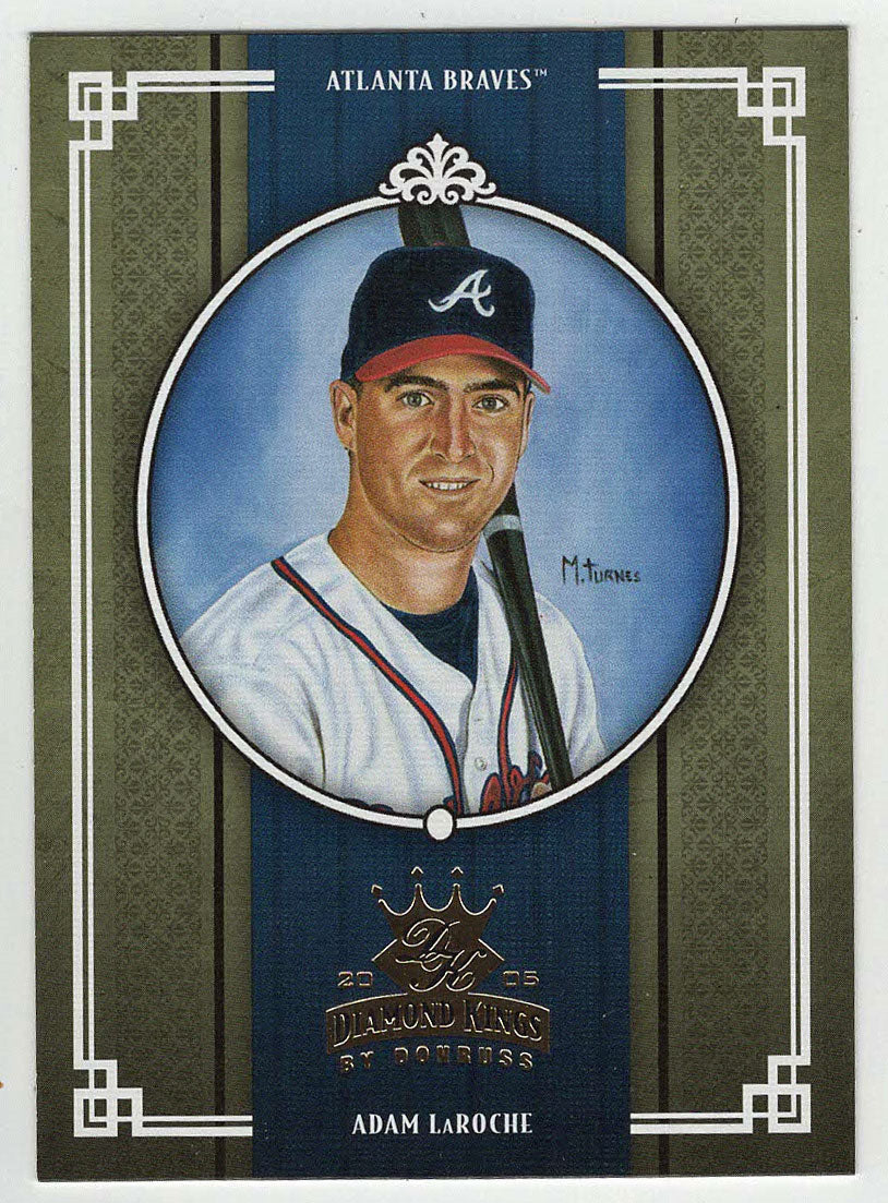 Adam LaRoche - Atlanta Braves (MLB Baseball Card) 2005 Donruss Diamond Kings # 22 Mint