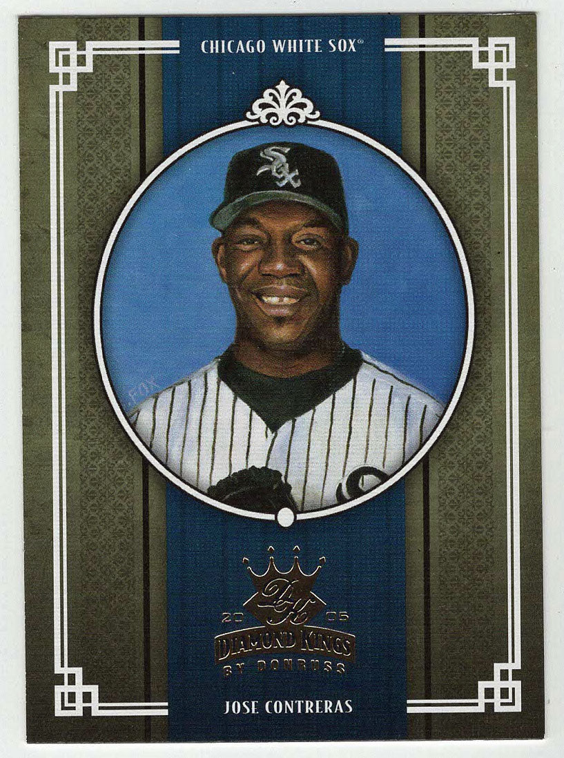 Jose Contreras - Chicago White Sox (MLB Baseball Card) 2005 Donruss Diamond Kings # 68 Mint