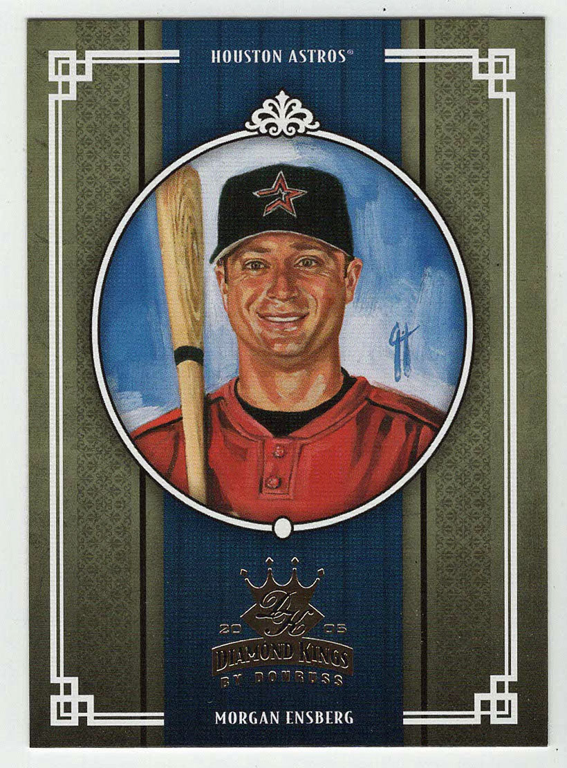 Morgan Ensberg - Houston Astros (MLB Baseball Card) 2005 Donruss Diamond Kings # 107 Mint
