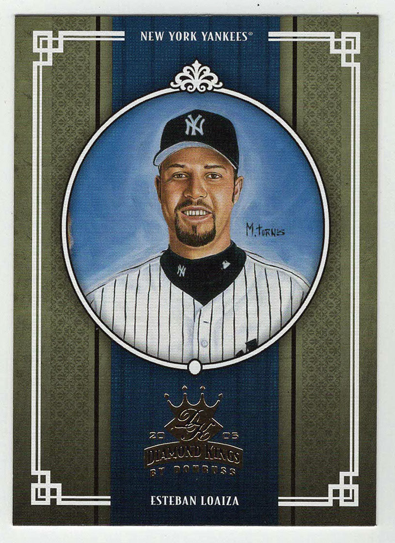 Esteban Loaiza - New York Yankees (MLB Baseball Card) 2005 Donruss Diamond Kings # 160 Mint