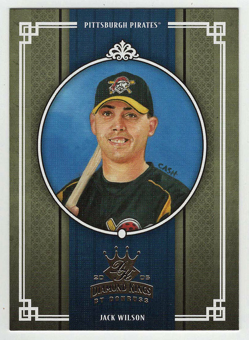 Jack Wilson - Pittsburgh Pirates (MLB Baseball Card) 2005 Donruss Diamond Kings # 180 Mint