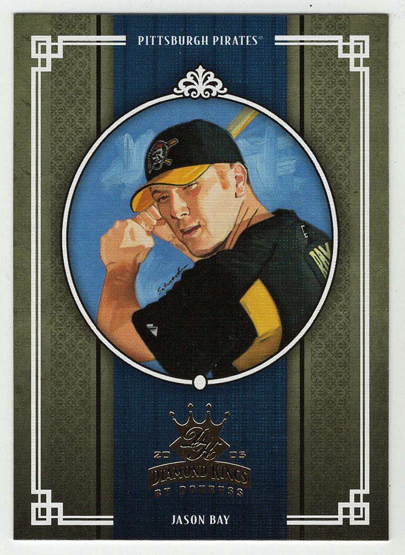 Jason Bay - Pittsburgh Pirates (MLB Baseball Card) 2005 Donruss Diamond Kings # 184 Mint