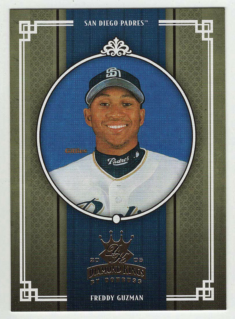 Freddy Guzman - San Diego Padres (MLB Baseball Card) 2005 Donruss Diamond Kings # 194 Mint
