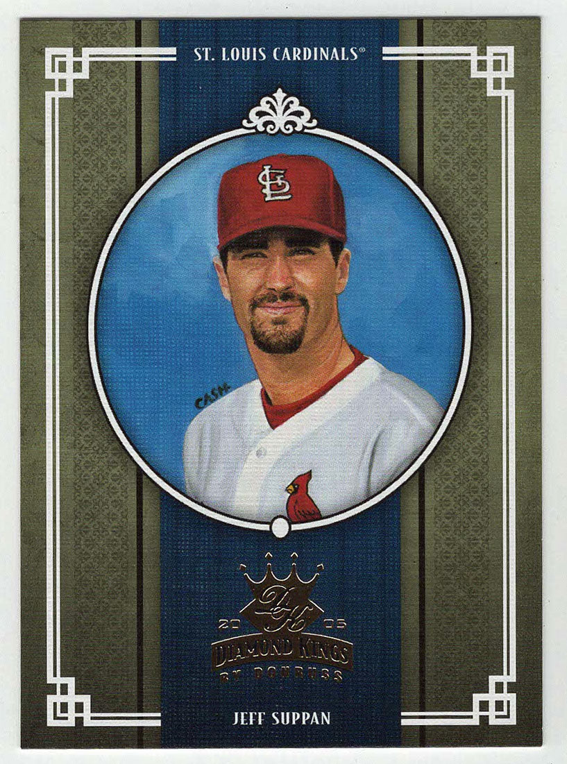 Jeff Suppan - St. Louis Cardinals (MLB Baseball Card) 2005 Donruss Diamond Kings # 219 Mint