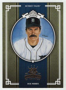 Jack Morris - Detroit Tigers (MLB Baseball Card) 2005 Donruss Diamond Kings # 286 Mint