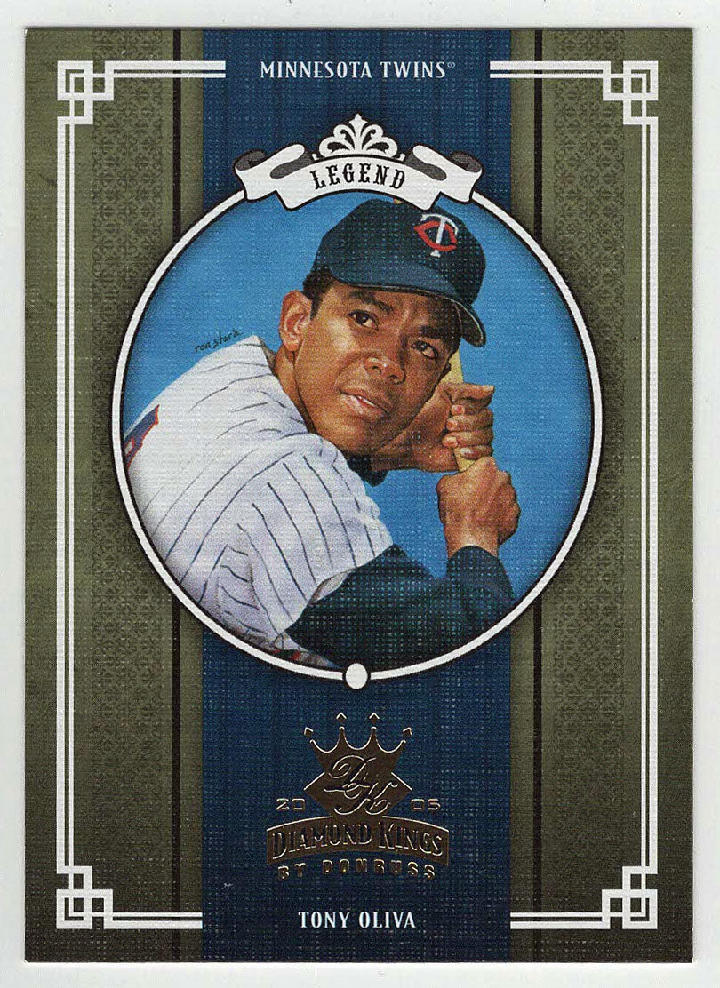 Tony Oliva - Minnesota Twins (MLB Baseball Card) 2005 Donruss Diamond Kings # 291 Mint