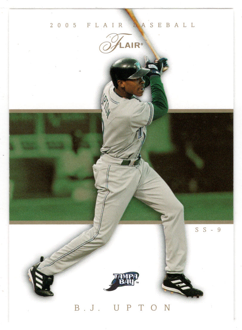 B.J. Upton - Tampa Bay Devil Rays (MLB Baseball Card) 2005 Fleer Flair # 15 Mint