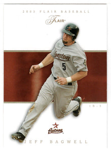 Jeff Bagwell - Houston Astros (MLB Baseball Card) 2005 Fleer Flair # 21 Mint