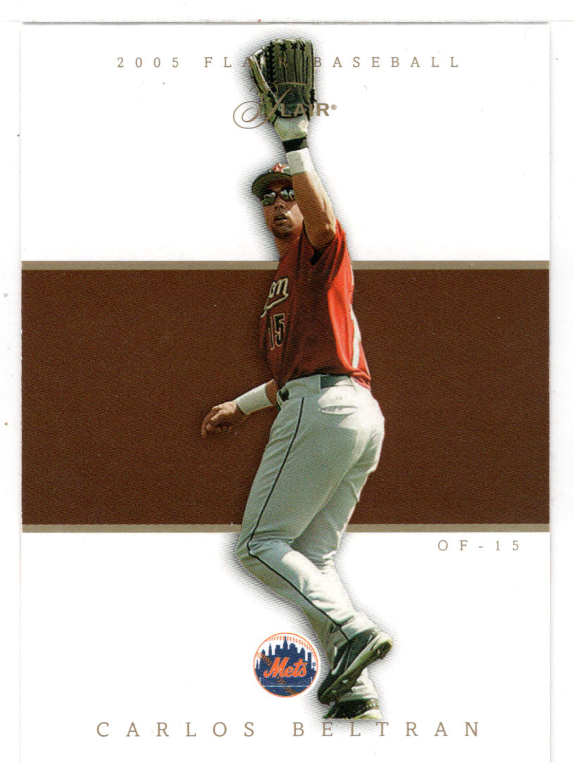 Carlos Beltran - Houston Astros (MLB Baseball Card) 2005 Fleer Flair # 43 Mint