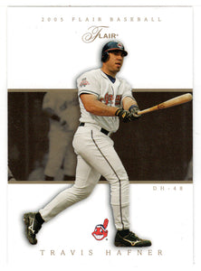 Travis Hafner - Cleveland Indians (MLB Baseball Card) 2005 Fleer Flair # 45 Mint