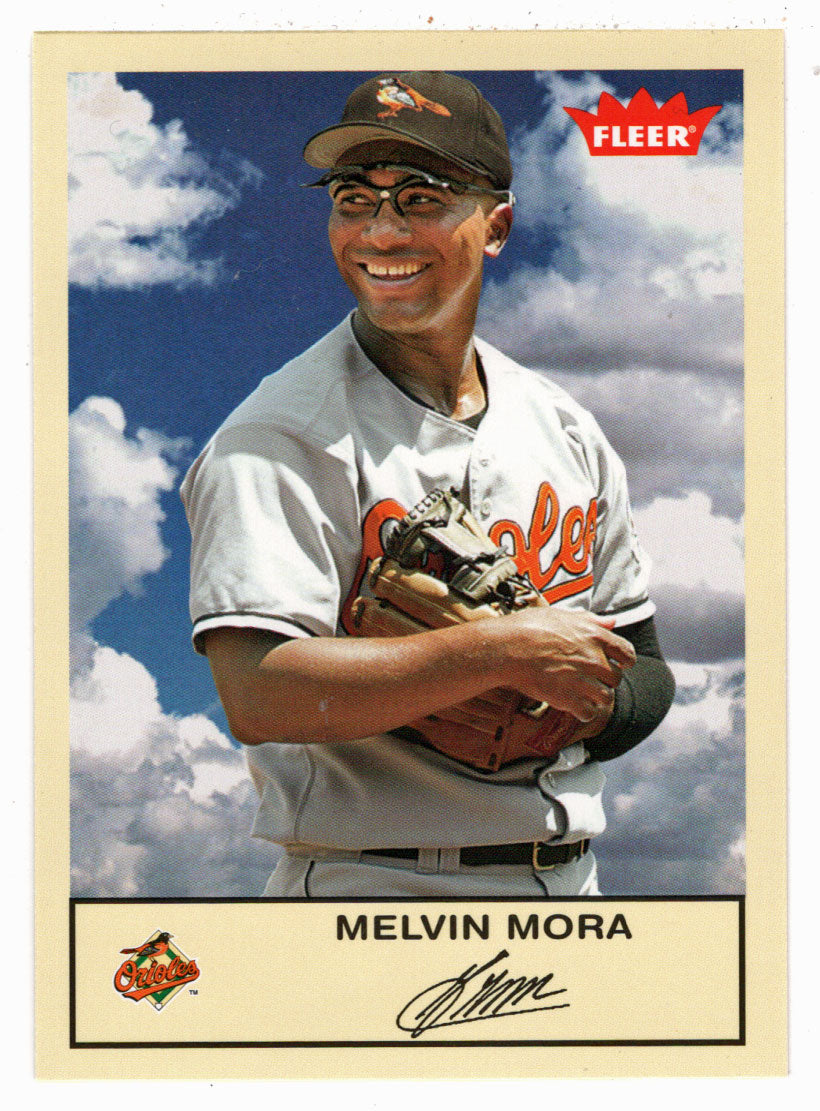 Melvin Mora - Baltimore Orioles (MLB Baseball Card) 2005 Fleer Tradition # 15 Mint