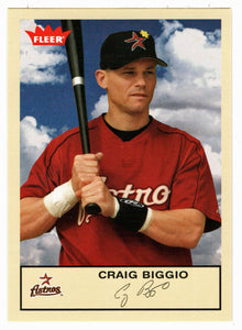 Craig Biggio - Houston Astros (MLB Baseball Card) 2005 Fleer Tradition # 26 Mint