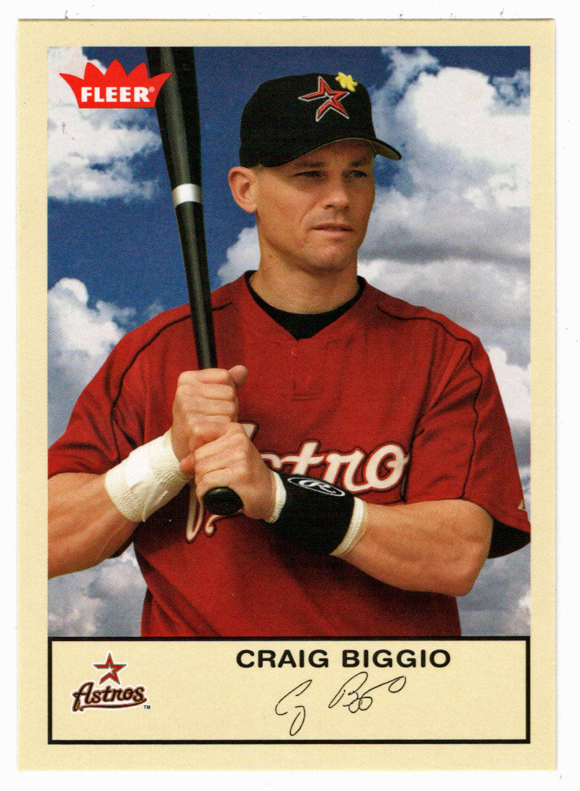 Craig Biggio - Houston Astros (MLB Baseball Card) 2005 Fleer Tradition # 26 Mint