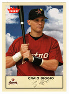Craig Biggio - Houston Astros (MLB Baseball Card) 2005 Fleer Tradition # 26 Mint
