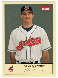 Kyle Denney - Cleveland Indians (MLB Baseball Card) 2005 Fleer Tradition # 27 Mint