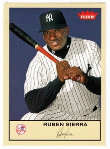 Ruben Sierra - New York Yankees (MLB Baseball Card) 2005 Fleer Tradition # 32 Mint