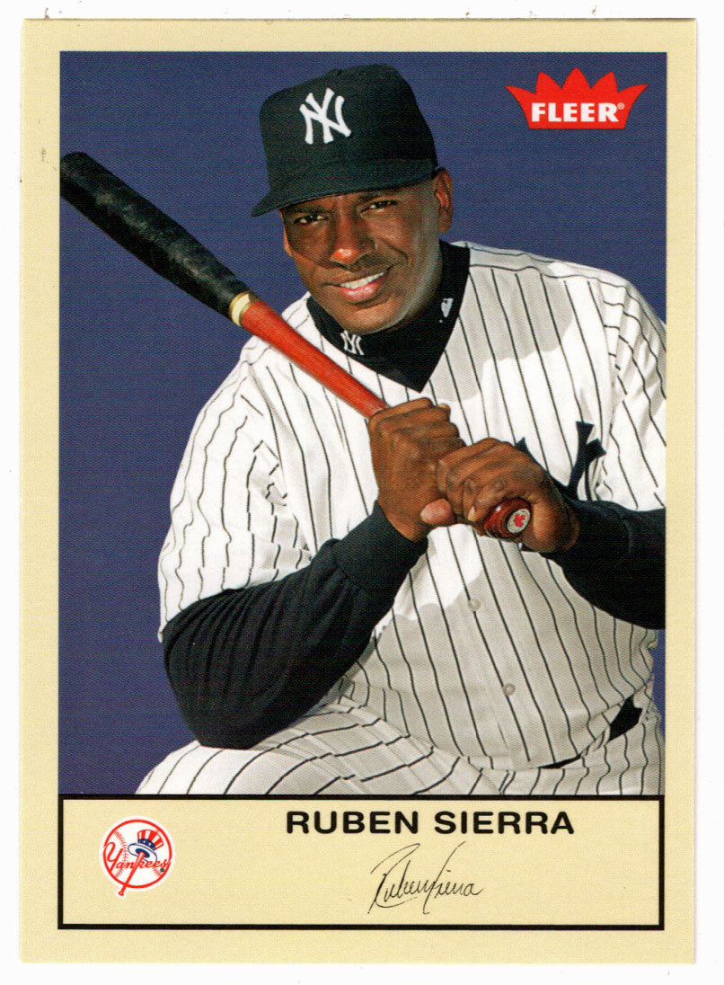 Ruben Sierra - New York Yankees (MLB Baseball Card) 2005 Fleer Tradition # 32 Mint