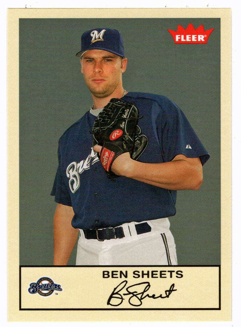Ben Sheets - Milwaukee Brewers (MLB Baseball Card) 2005 Fleer Tradition # 36 Mint