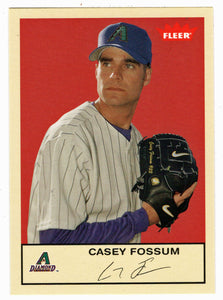 Casey Fossum - Arizona Diamondbacks (MLB Baseball Card) 2005 Fleer Tradition # 45 Mint