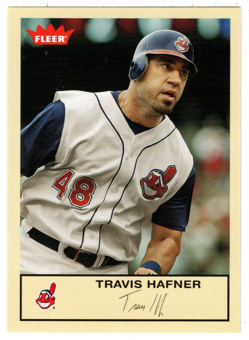 Travis Hafner - Cleveland Indians (MLB Baseball Card) 2005 Fleer Tradition # 50 Mint