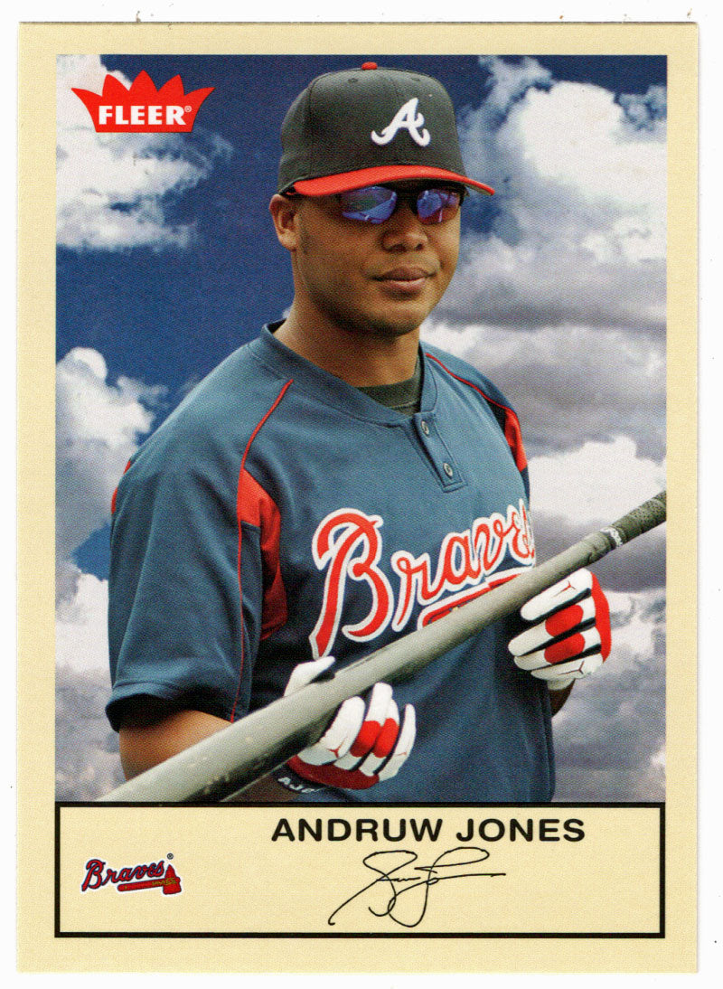 Andruw Jones - Atlanta Braves (MLB Baseball Card) 2005 Fleer Tradition # 58 Mint