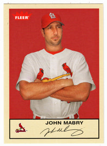 John Mabry - St. Louis Cardinals (MLB Baseball Card) 2005 Fleer Tradition # 62 Mint