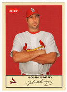 John Mabry - St. Louis Cardinals (MLB Baseball Card) 2005 Fleer Tradition # 62 Mint