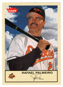 Rafael Palmeiro - Baltimore Orioles (MLB Baseball Card) 2005 Fleer Tradition # 63 Mint