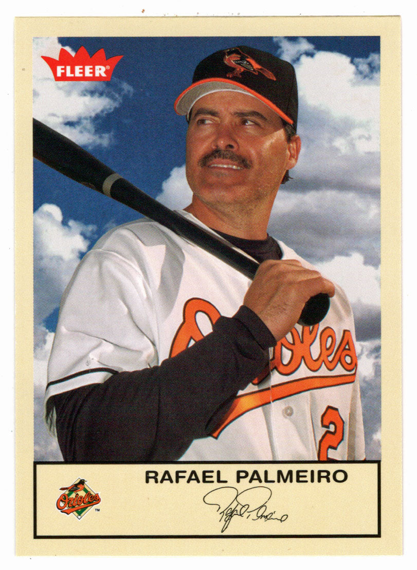 Rafael Palmeiro - Baltimore Orioles (MLB Baseball Card) 2005 Fleer Tradition # 63 Mint